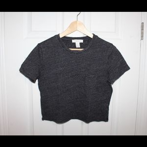 Forever 21 gray croptop